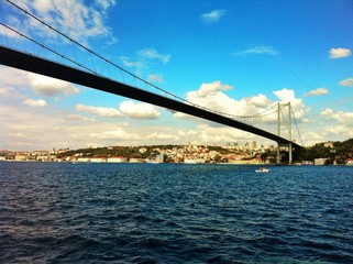 Bosphorus bridge - obrazy, fototapety, plakaty