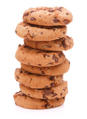 Chocolate homemade pastry cookies