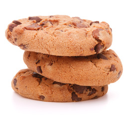 Chocolate homemade pastry cookies