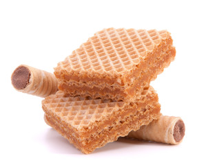 Wafers or honeycomb waffles