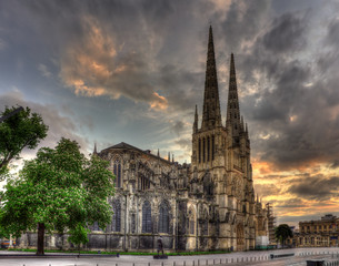 Fototapeta na wymiar Saint-Andre Katedra Bordeaux - Francja, Akwitania