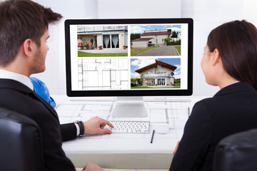 Architects Using Computer