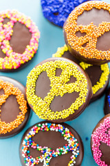 Chocolate covered Oreos