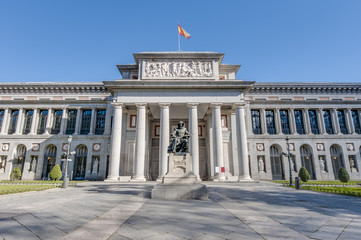 Naklejka premium Muzeum Prado w Madrycie, Hiszpania