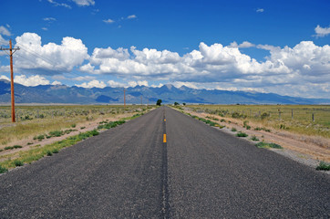 Driving in the Sangre de Cristo Range, Colorado Rockies