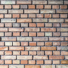 Obraz premium Old red brick wall