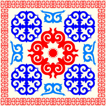 Kazakh national ornament
