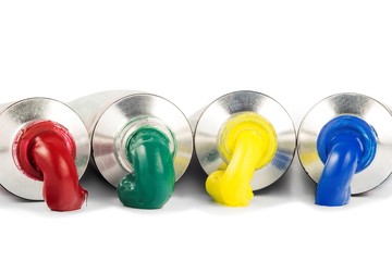 Tempera tubes