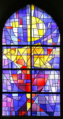 Stained-glass window