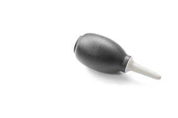 rubber air blower use for camera isolate on white background
