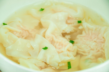 Shrimps Wonton Soup