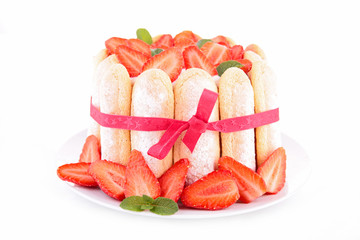 strawberry cake