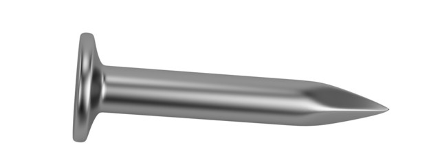 realistic 3d render of nail