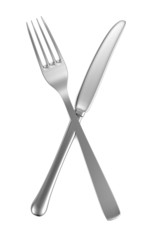 realistic 3d render of cutlery