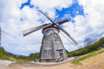 Obraz premium Dutch windmill in Benz