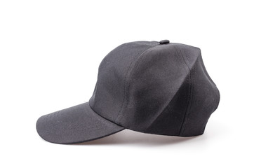 Baseball cap isolated white background