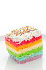 Rainbow cake