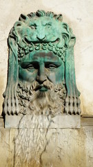  Fontaine tête homme