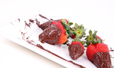 Chocolate covered strawberries