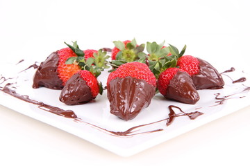 Chocolate covered strawberries