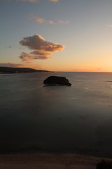 Fototapeta premium 夕焼けのアルベット島
