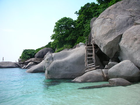 Plage thailandaise