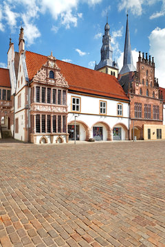 Rathaus von Lemgo am Marktplatz