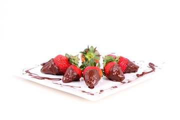 Chocolate covered strawberries