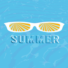 Sea waves background