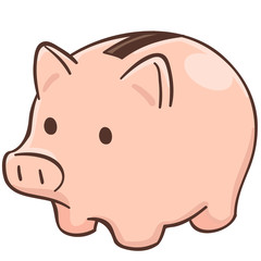 ブタの貯金箱