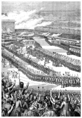 Military Exhibition (French Revolution) - end 18th century