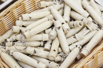 Wooden whistles