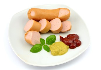 kiełbasa parówkowa