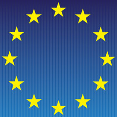 European flag.