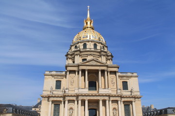 Fototapeta na wymiar Cathédrale Saint Louis des Invalides, Paris