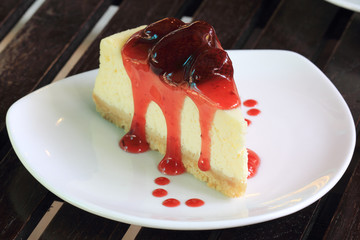 Strawberry cheese cake