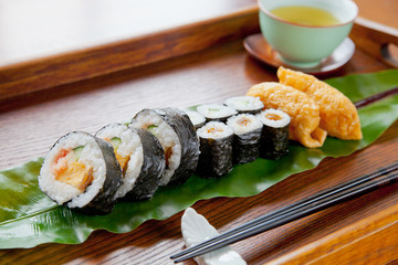 のり巻き　いなり寿司　かっぱ巻き