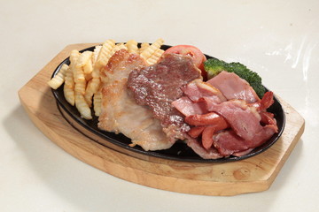 鉄板焼き