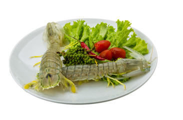 Raw Spiny lobster