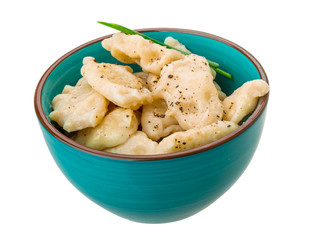 Vareniki - stuffed dumplings