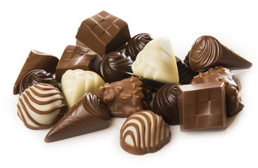 Bombones de chocolate