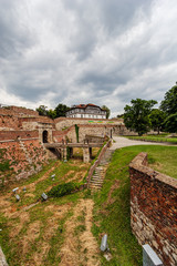 Fototapeta premium Stone gate at Belgrade fortress, Belgrade Serbia