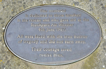 Stockport Air Disaster Memorial