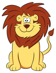 Cartoon Löwe
