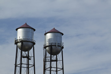 Twin Water Towers