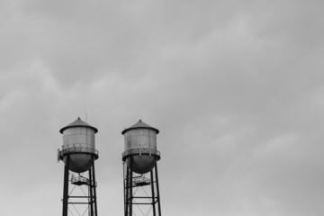 Twin Water Towers