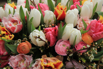 Mixed spring bouquet