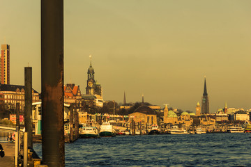 Skyline Hamburg City