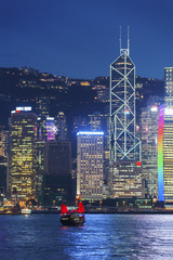 Fototapeta premium Victoria Harbor of Hong Kong