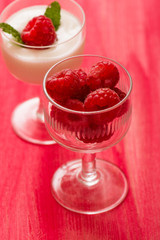 Raspberry Yoghurt
